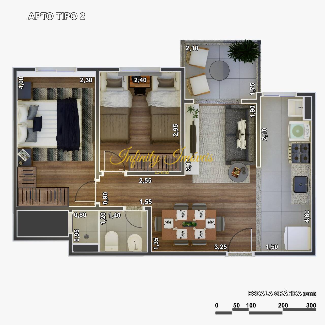 Apartamento, 1 quarto, 49 m² - Foto 27