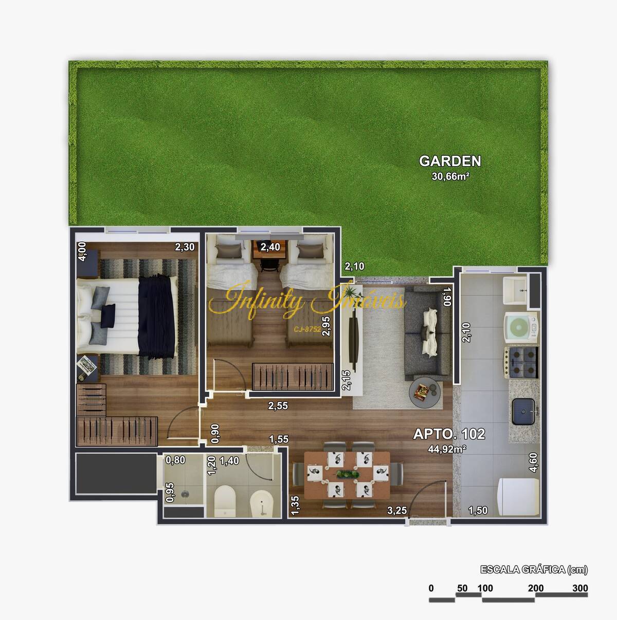 Apartamento, 2 quartos, 79 m² - Foto 35