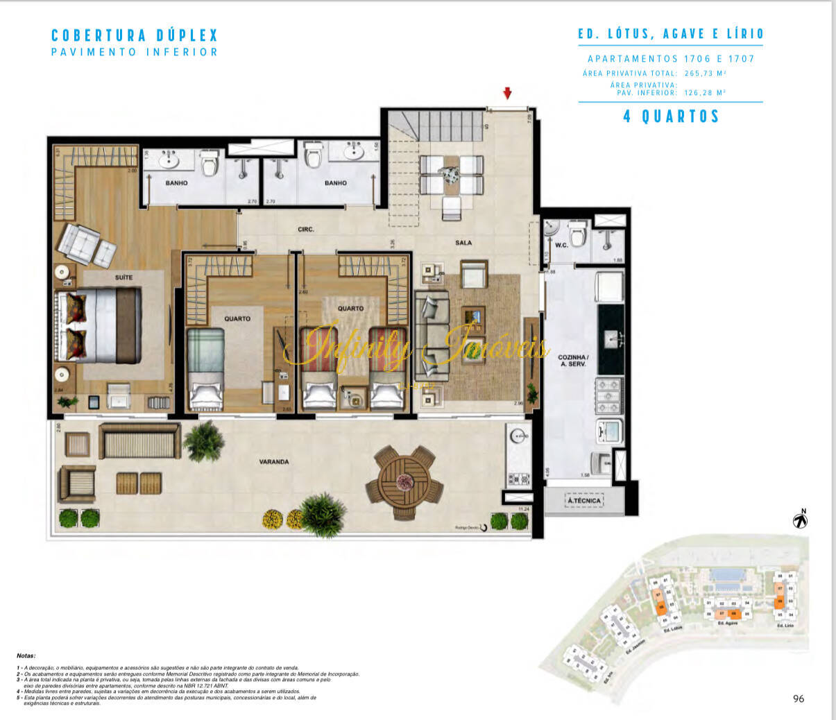 Apartamento, 4 quartos, 265 m² - Foto 61