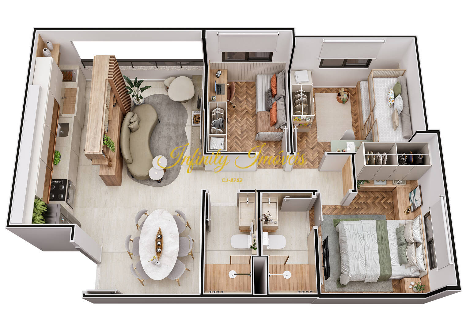 Apartamento, 2 quartos, 67 m² - Foto 28