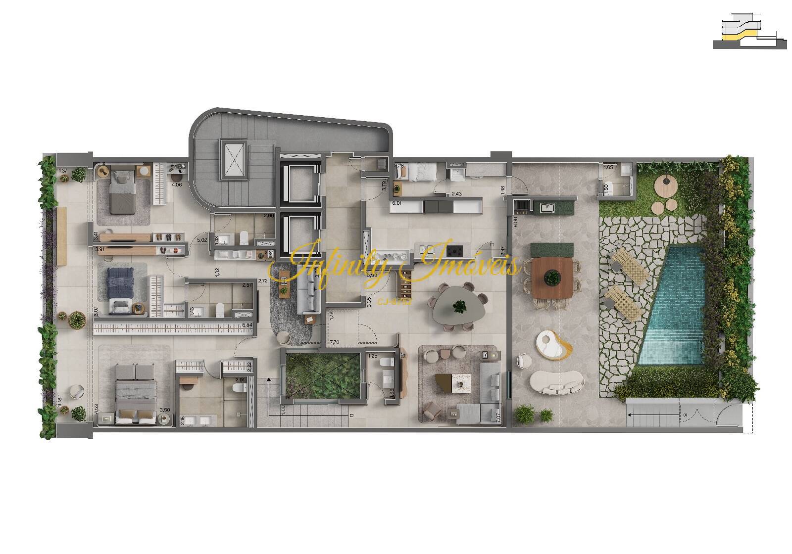Apartamento, 4 quartos, 321 m² - Foto 22