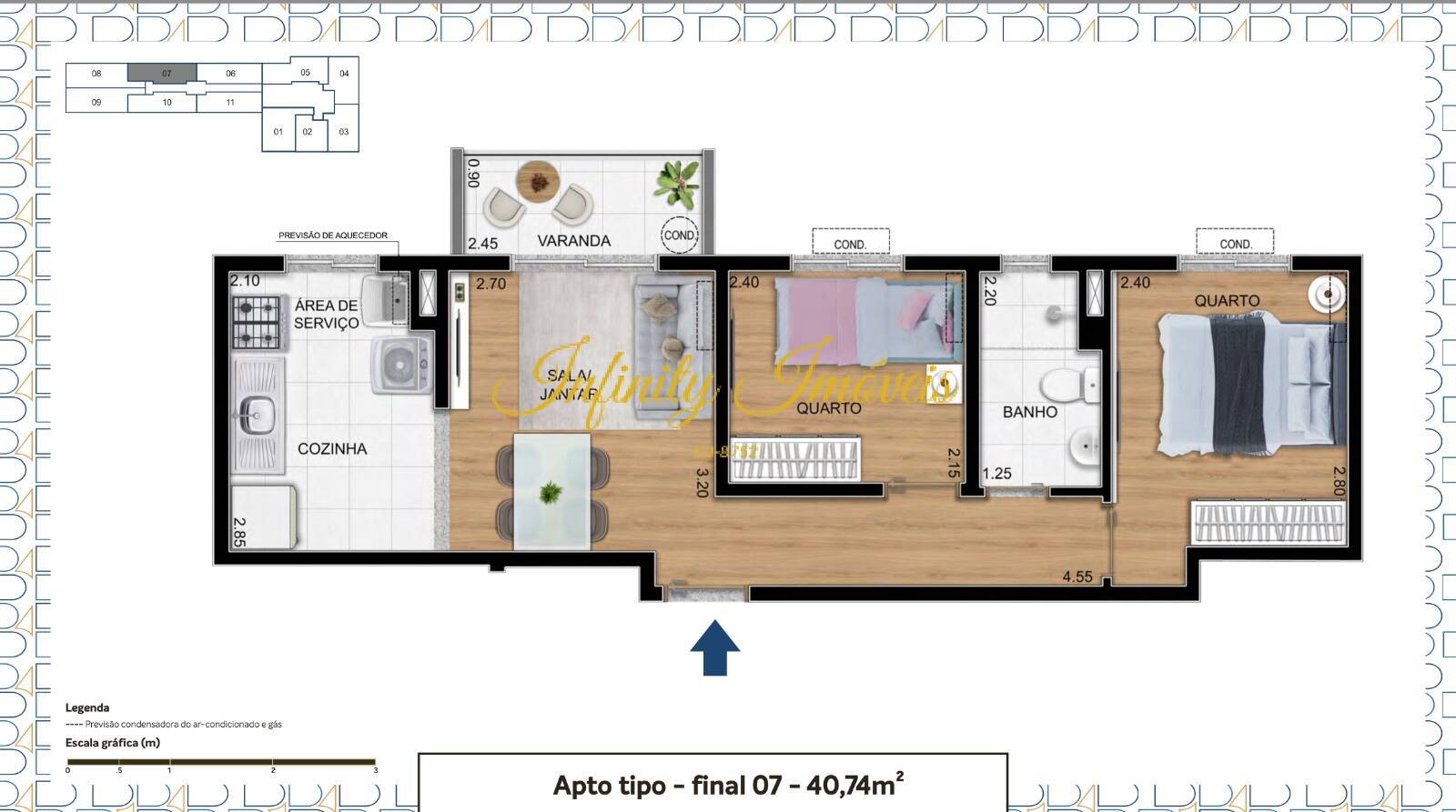 Apartamento, 2 quartos, 46 m² - Foto 20