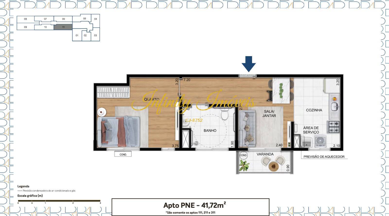 Apartamento, 1 quarto, 33 m² - Foto 15