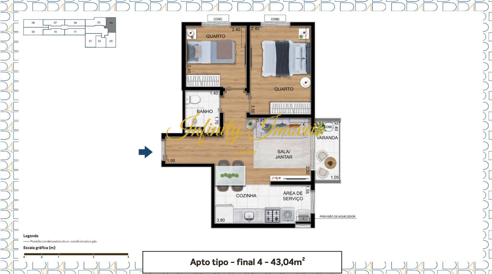 Apartamento, 1 quarto, 33 m² - Foto 18