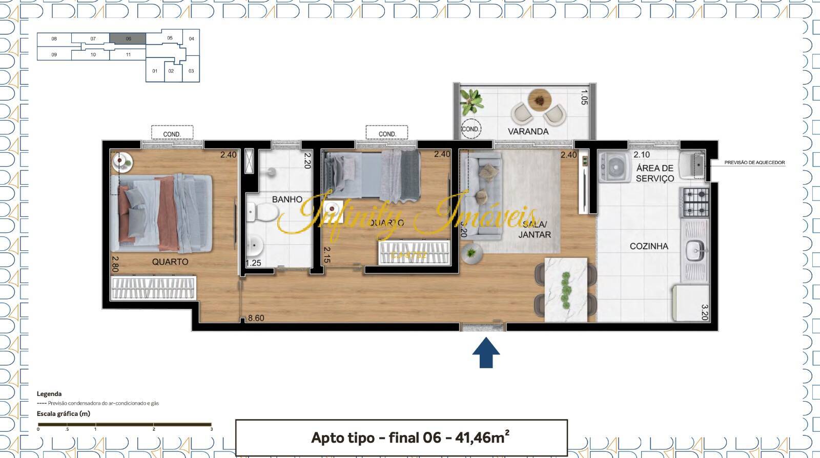 Apartamento, 1 quarto, 33 m² - Foto 20
