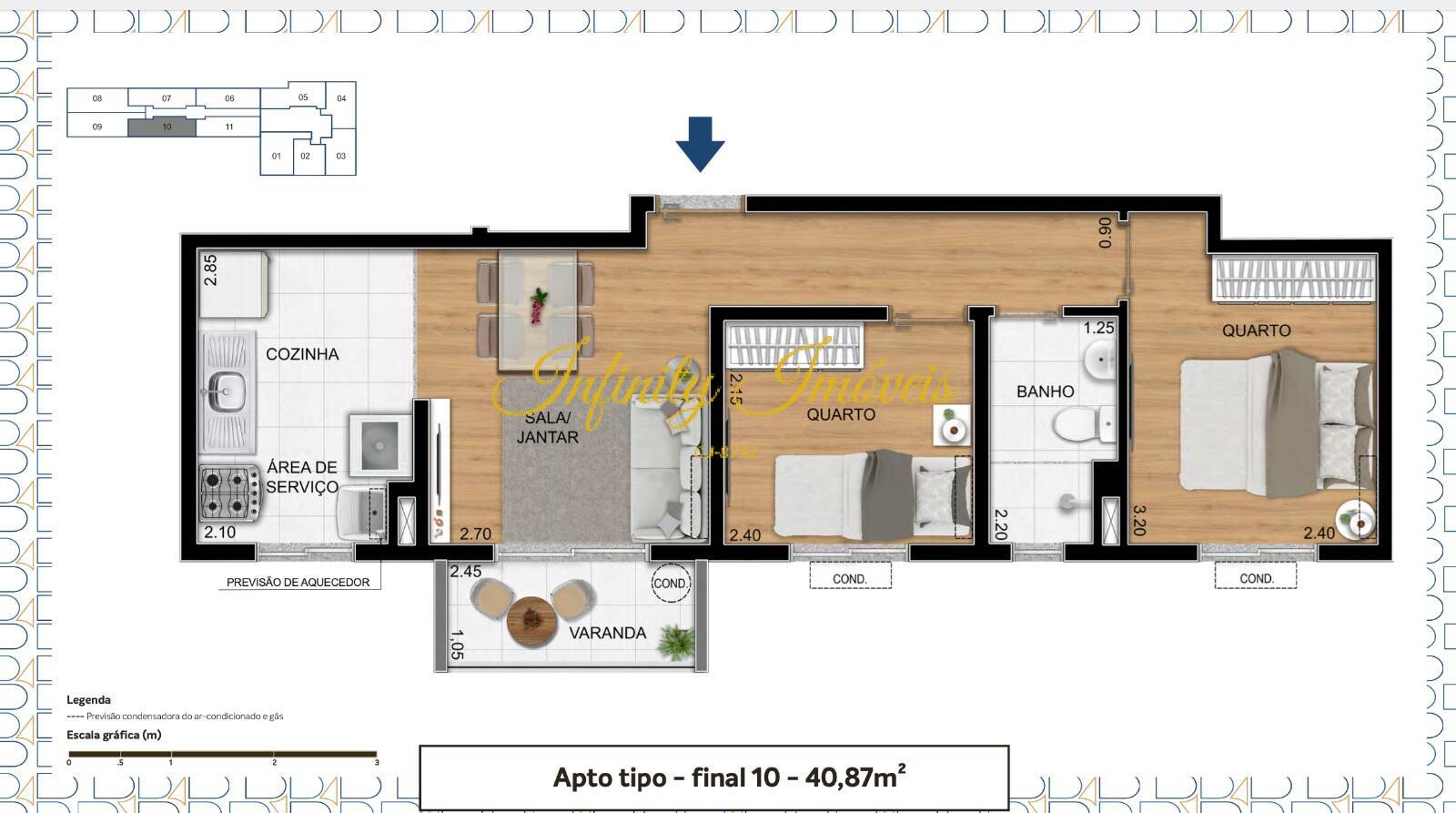Apartamento, 1 quarto, 33 m² - Foto 23