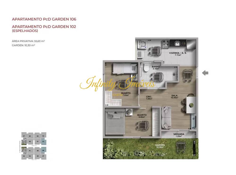 Apartamento, 2 quartos, 61 m² - Foto 15