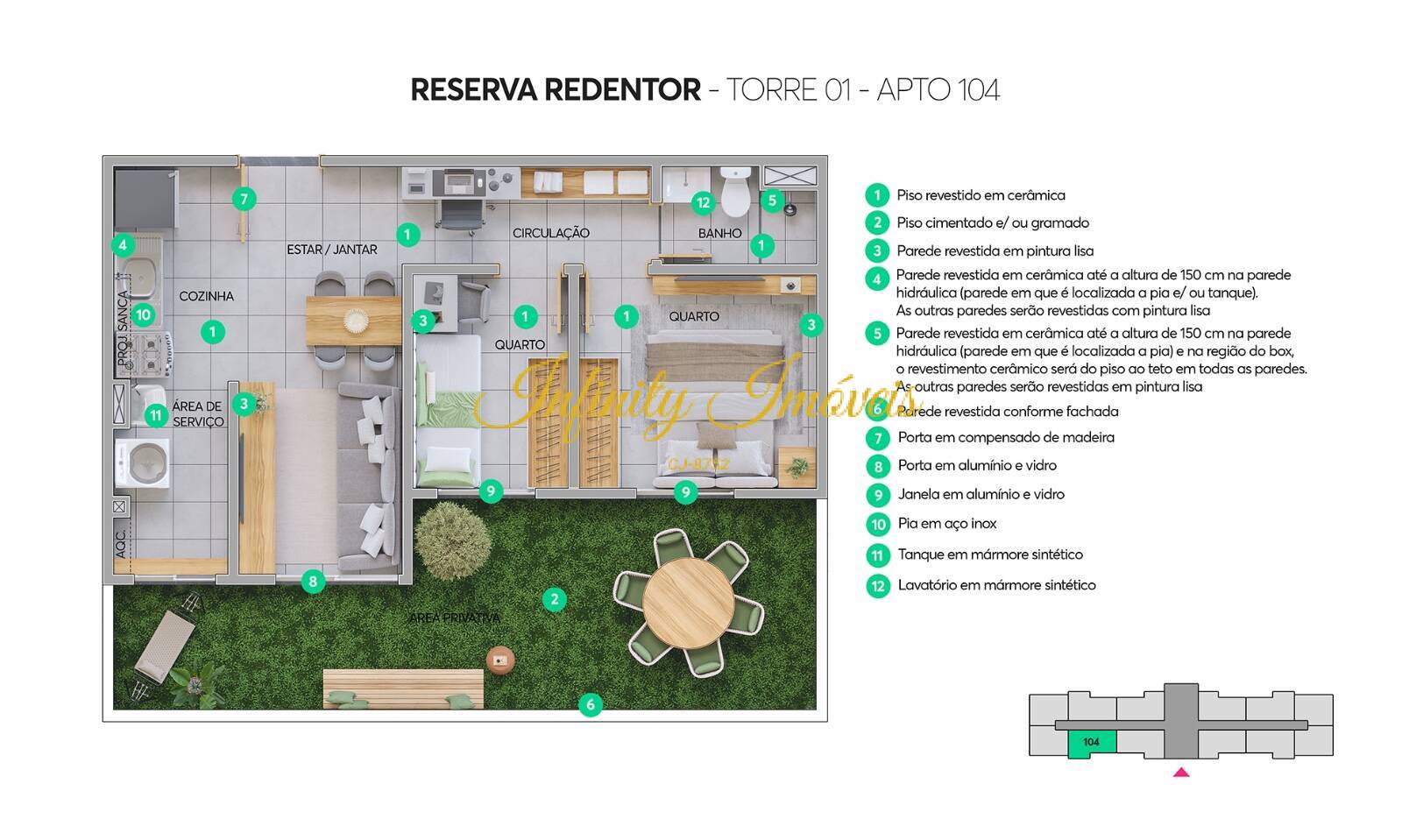Apartamento, 2 quartos, 69 m² - Foto 16