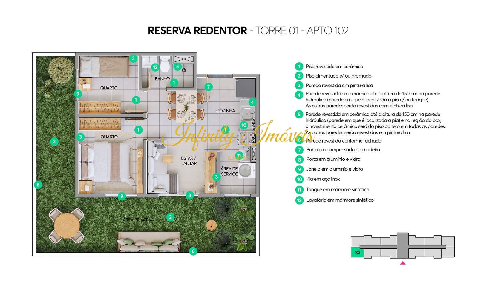 Apartamento, 2 quartos, 69 m² - Foto 15