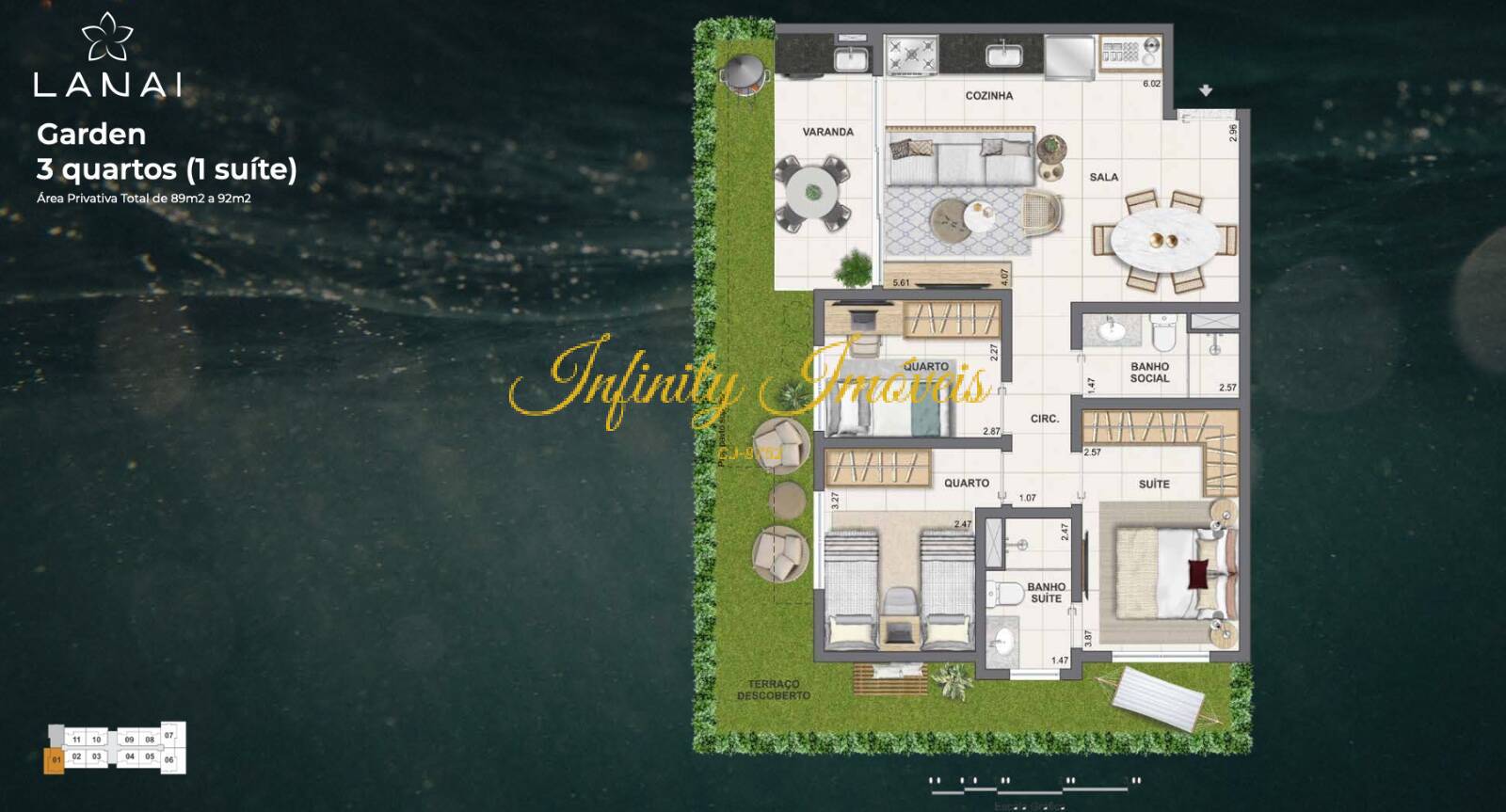 Apartamento, 2 quartos, 52 m² - Foto 39