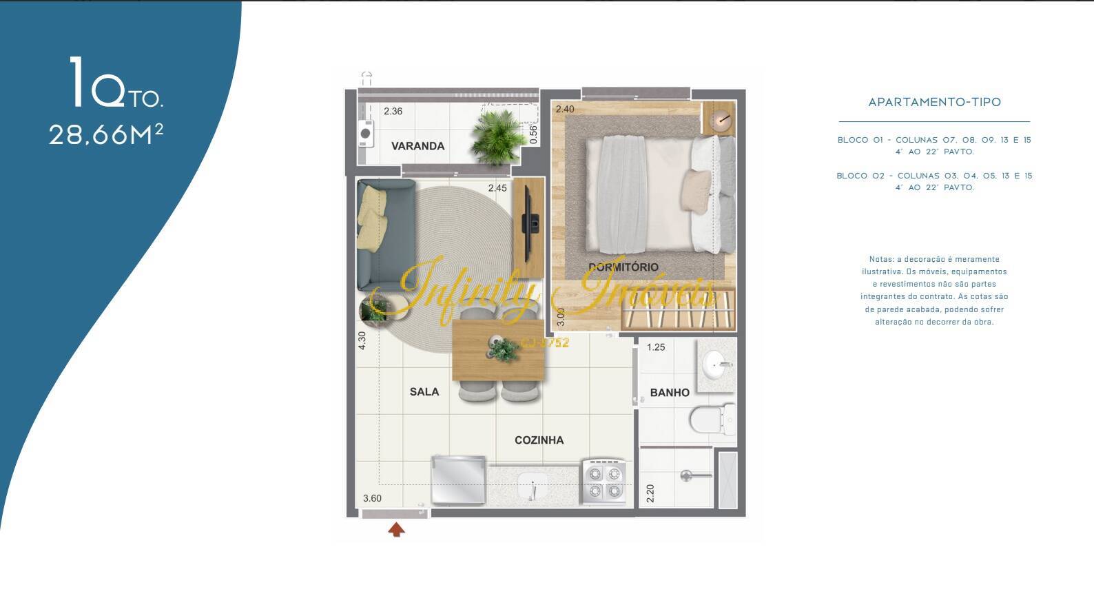 Apartamento, 2 quartos, 43 m² - Foto 37