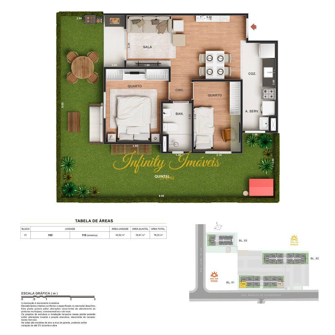 Apartamento, 2 quartos, 43 m² - Foto 31