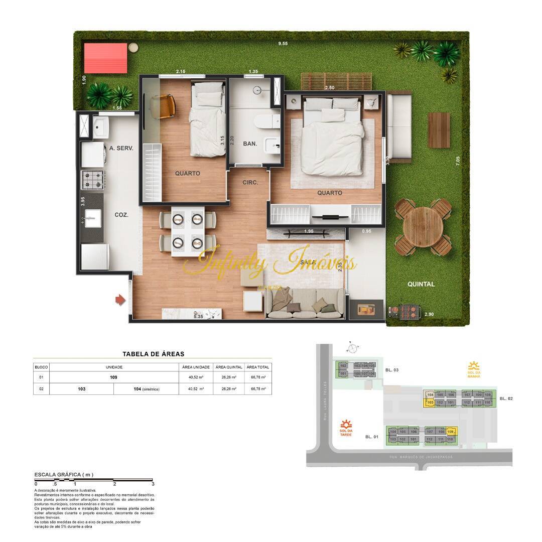 Apartamento, 2 quartos, 44 m² - Foto 29
