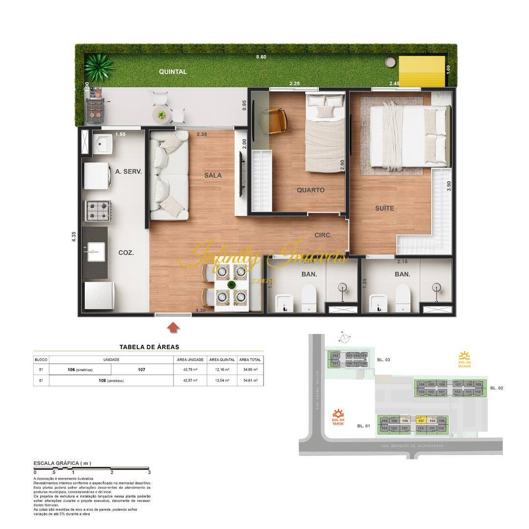 Apartamento, 2 quartos, 54 m² - Foto 18