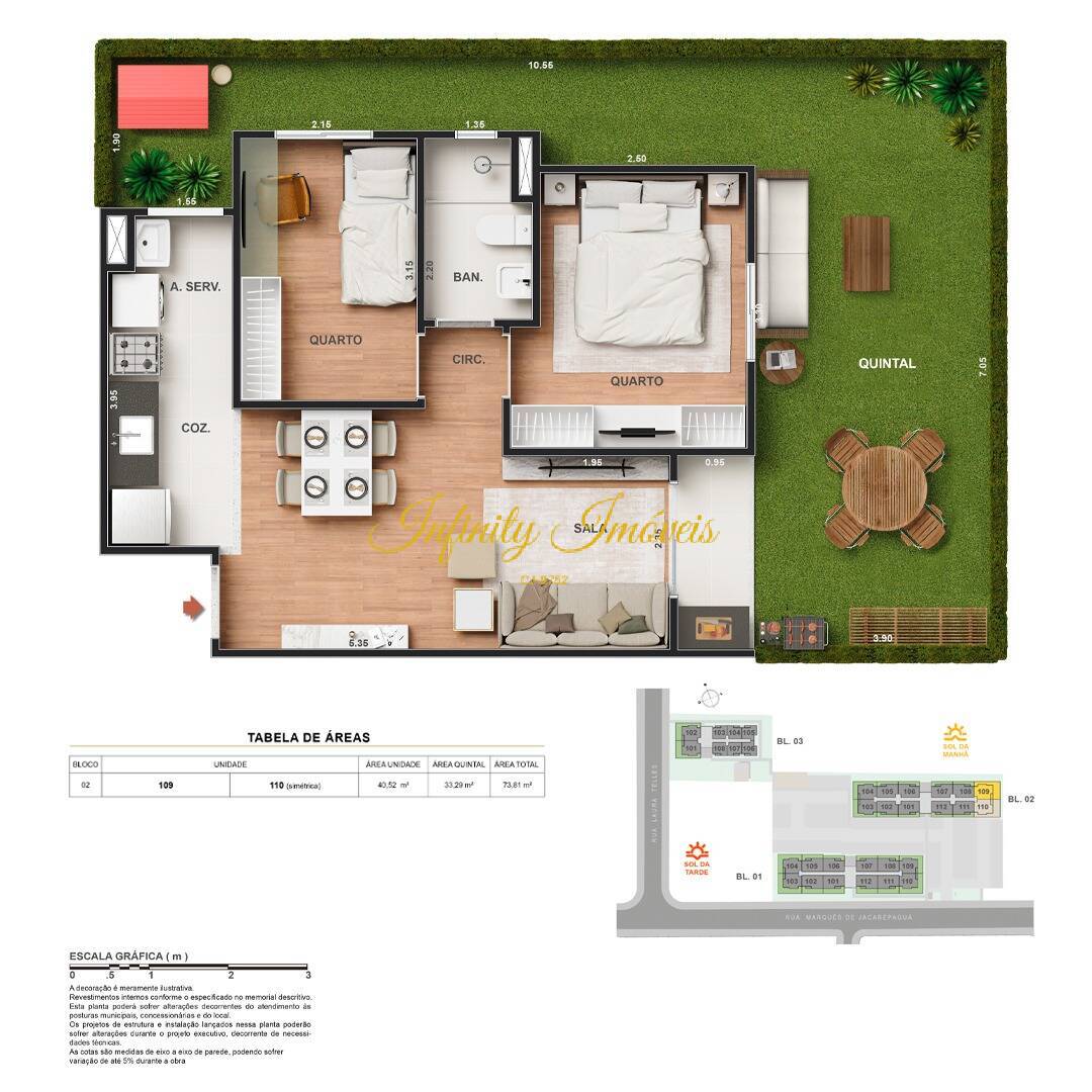 Apartamento, 2 quartos, 54 m² - Foto 23