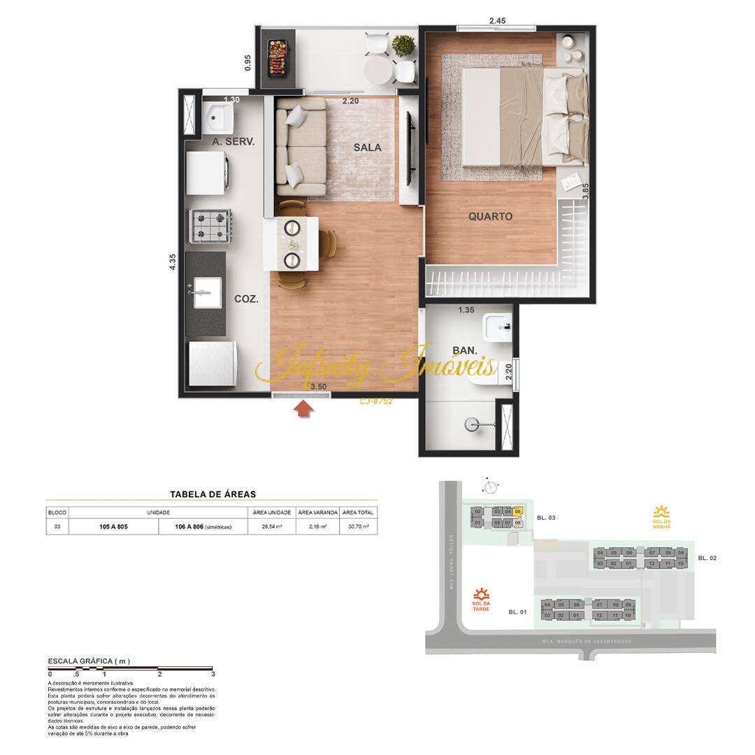 Apartamento, 2 quartos, 54 m² - Foto 30