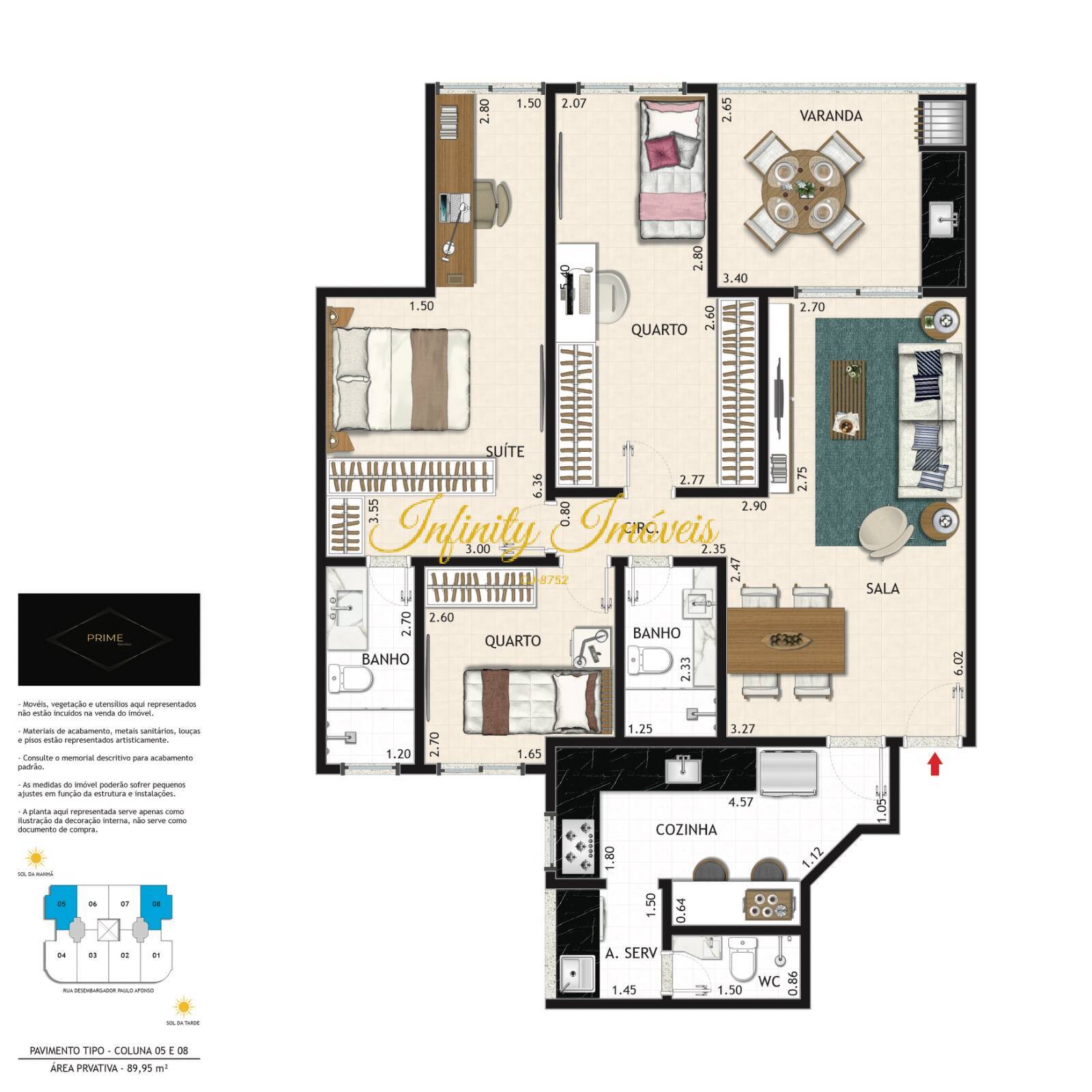Apartamento, 3 quartos, 94 m² - Foto 12
