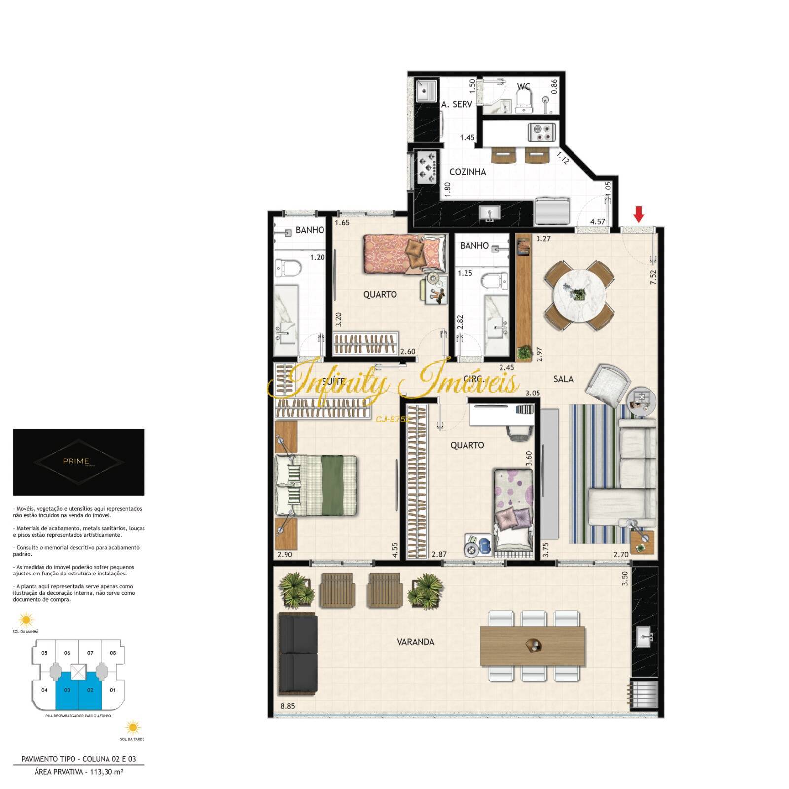 Cobertura, 3 quartos, 321 m² - Foto 13
