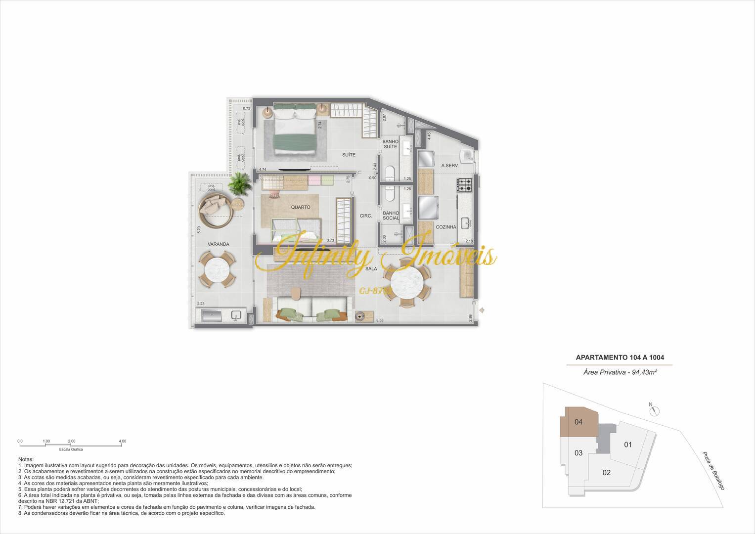 Apartamento, 3 quartos, 136 m² - Foto 19