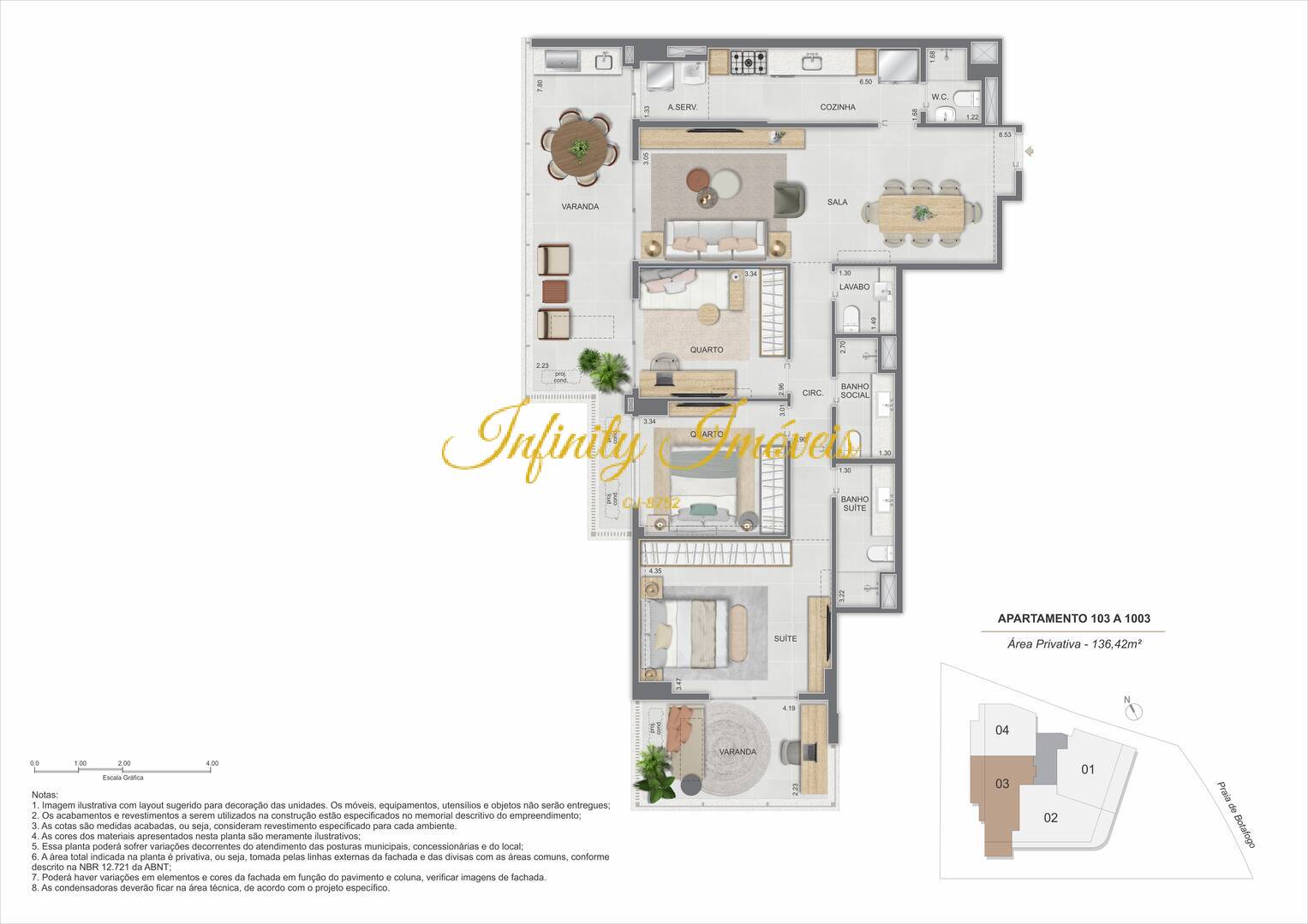 Cobertura, 2 quartos, 187 m² - Foto 21