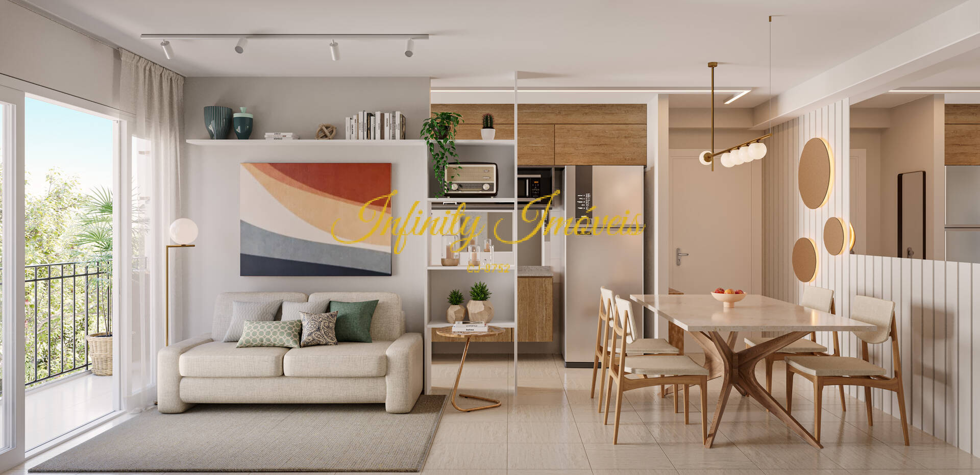 Apartamento, 2 quartos, 50 m² - Foto 1