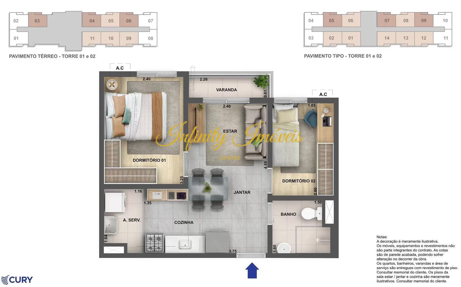 Apartamento, 2 quartos, 38 m² - Foto 18