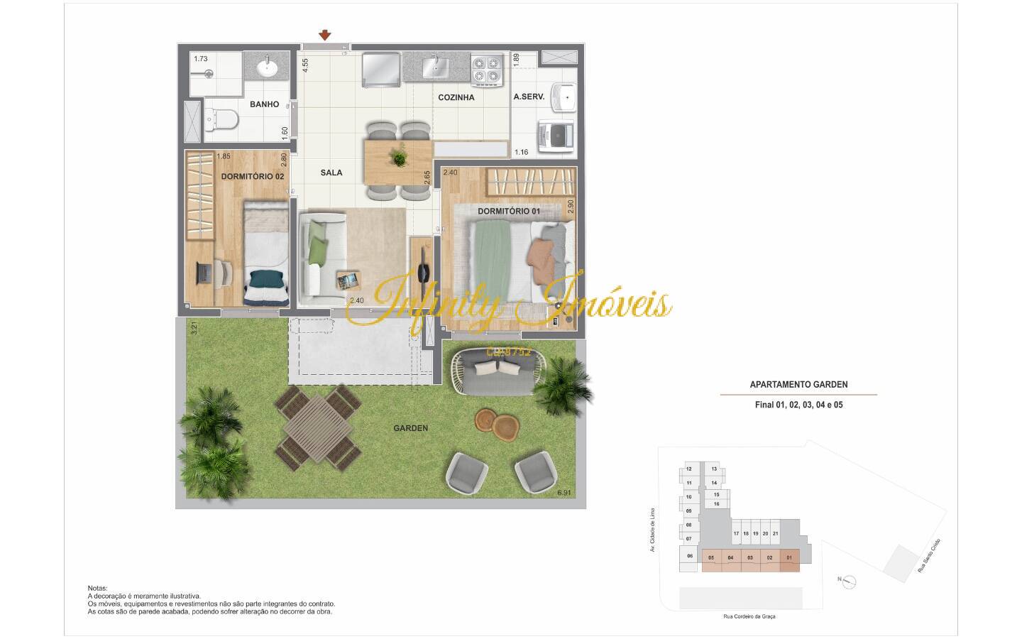 Apartamento, 1 quarto, 33 m² - Foto 20