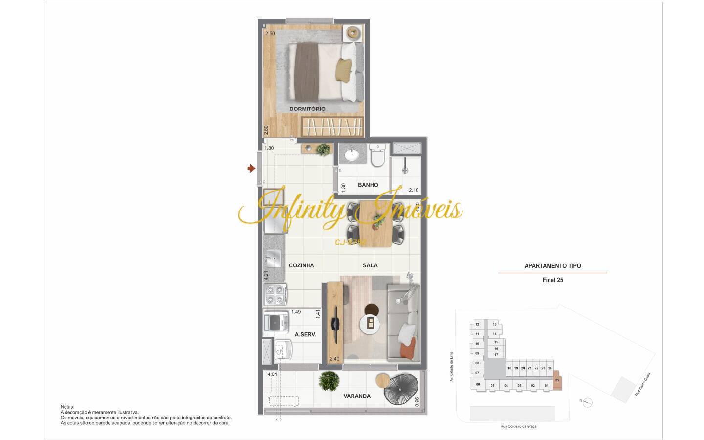 Apartamento, 1 quarto, 33 m² - Foto 16