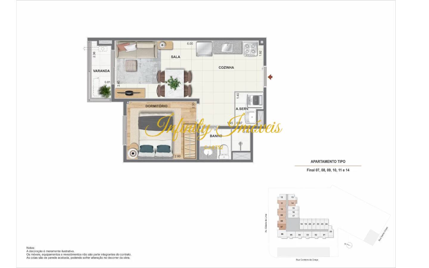 Apartamento, 1 quarto, 33 m² - Foto 15