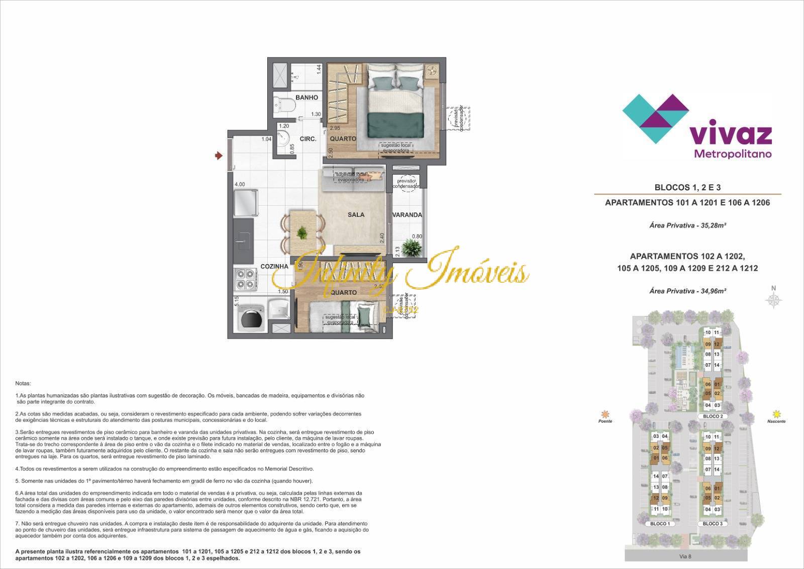 Apartamento, 2 quartos, 34 m² - Foto 18