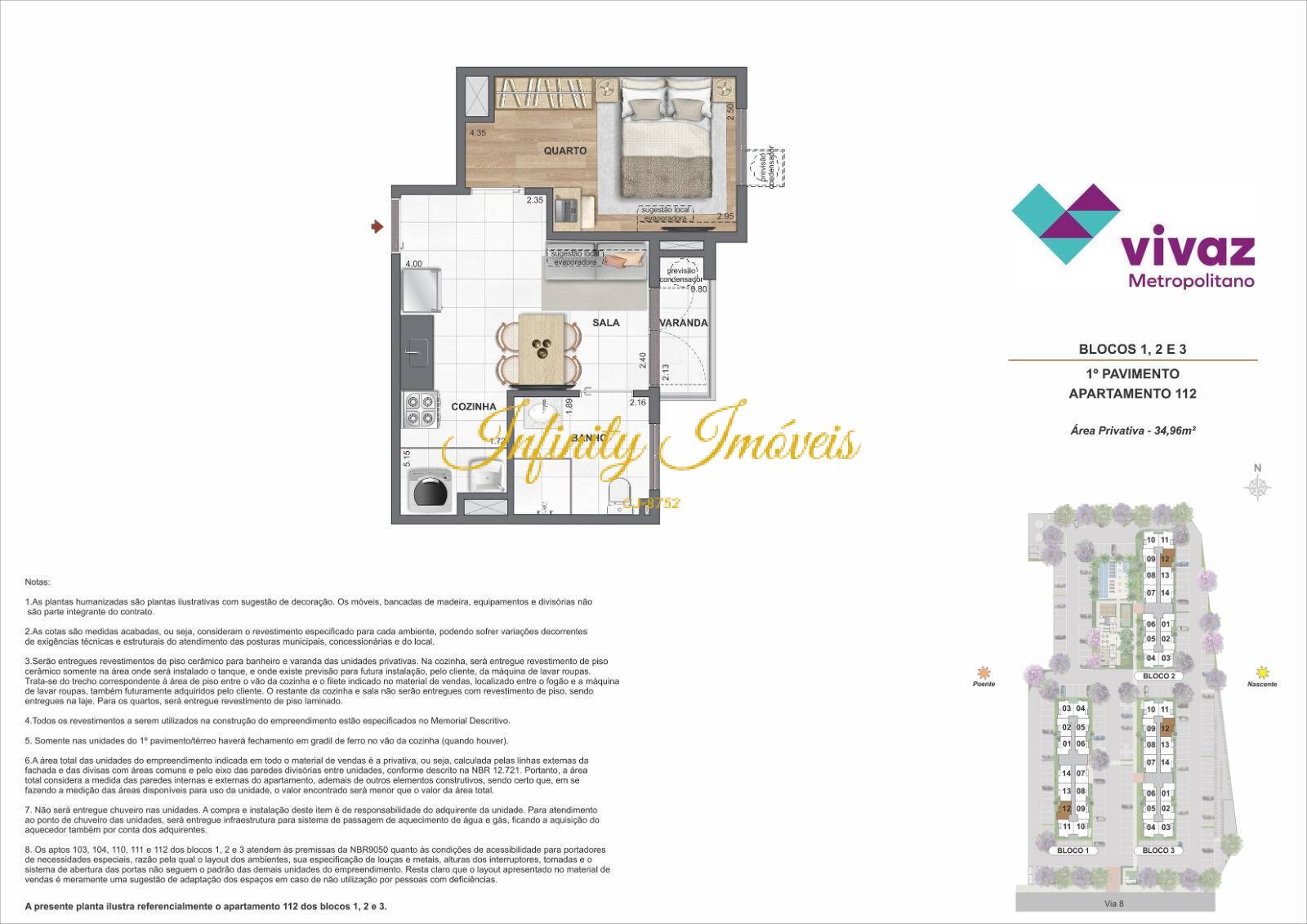 Apartamento, 2 quartos, 37 m² - Foto 21