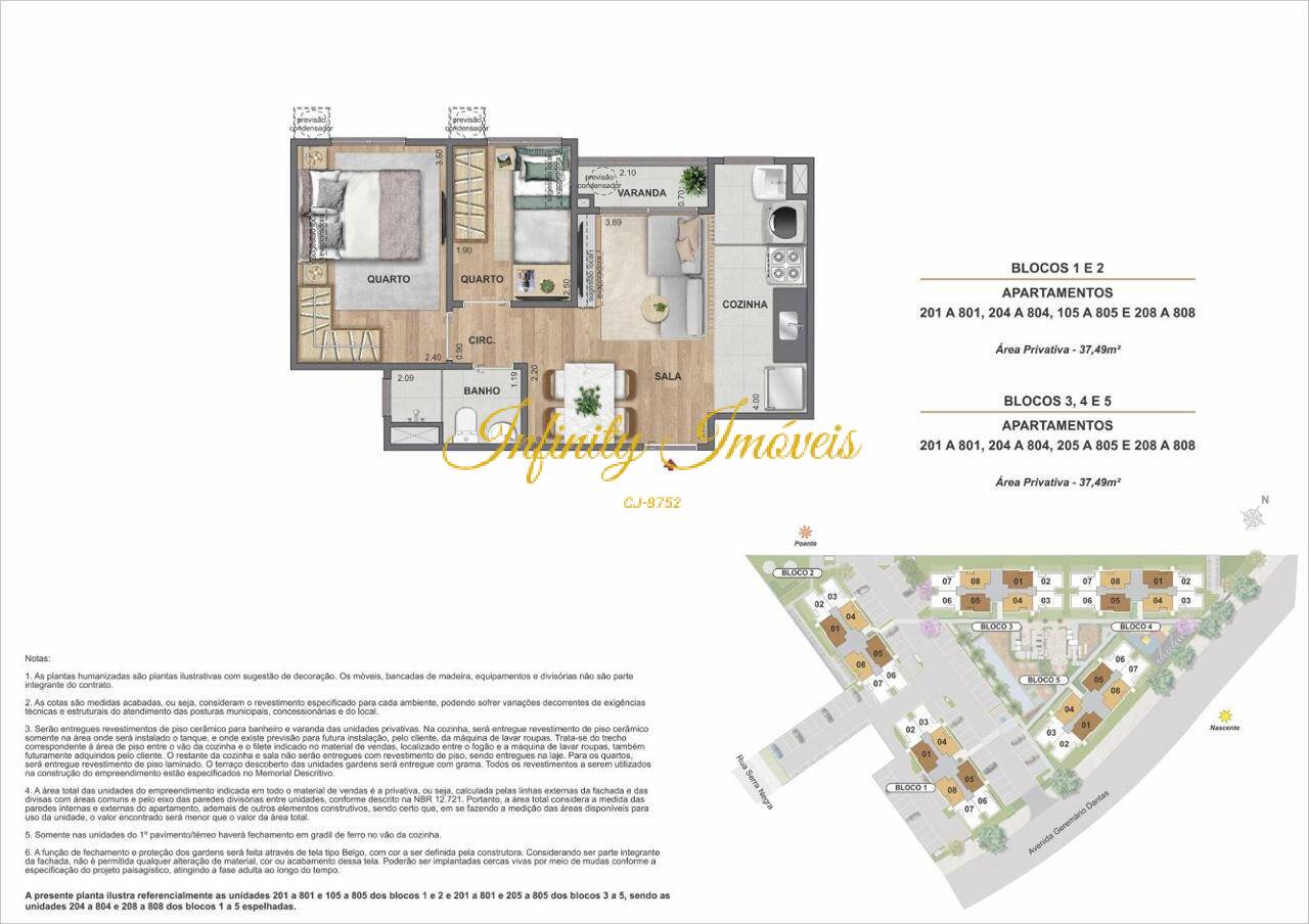 Apartamento, 2 quartos, 49 m² - Foto 24