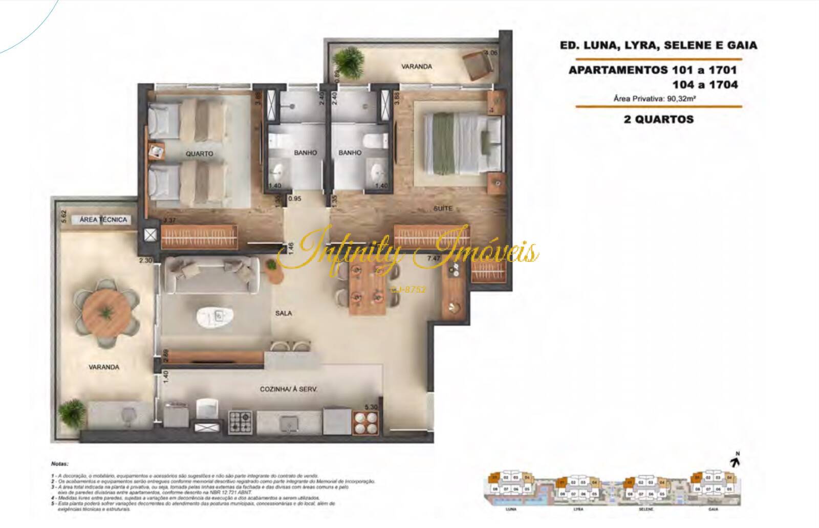Apartamento, 2 quartos, 90 m² - Foto 25