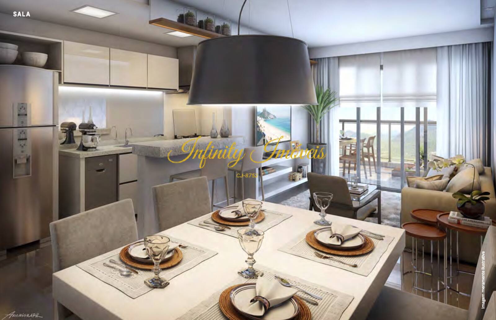 Apartamento, 2 quartos, 90 m² - Foto 3