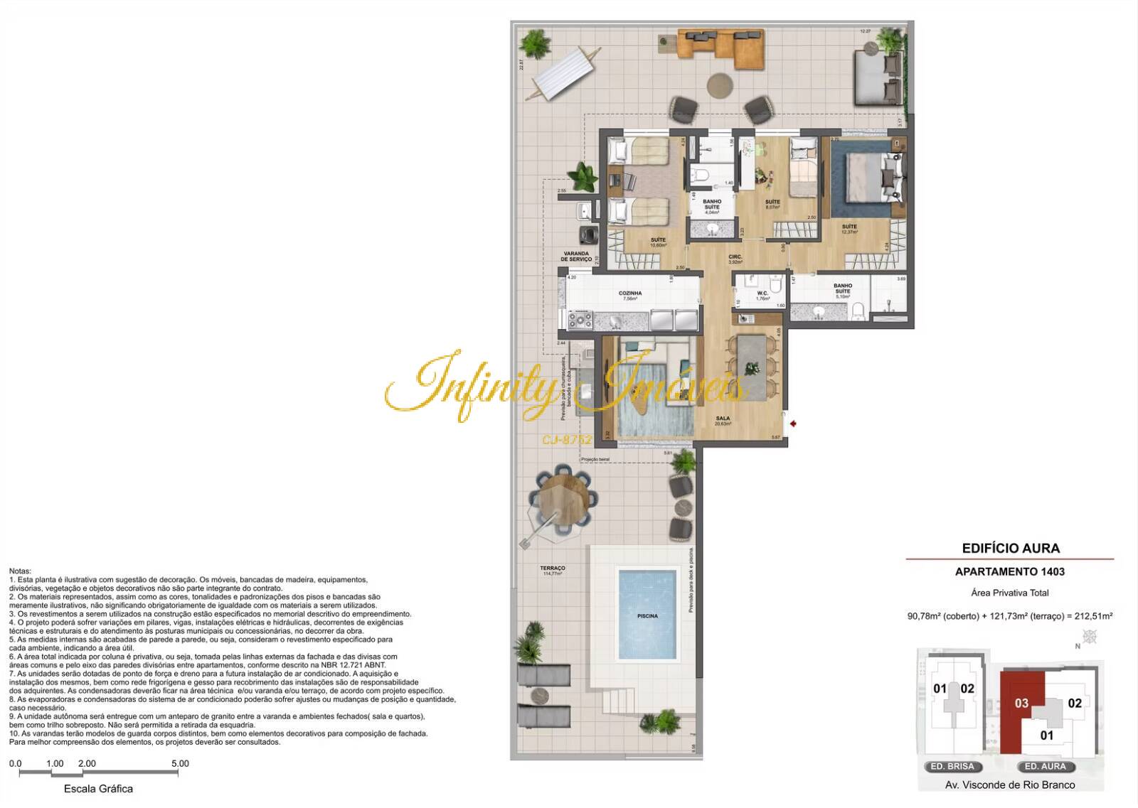 Apartamento, 3 quartos, 92 m² - Foto 44