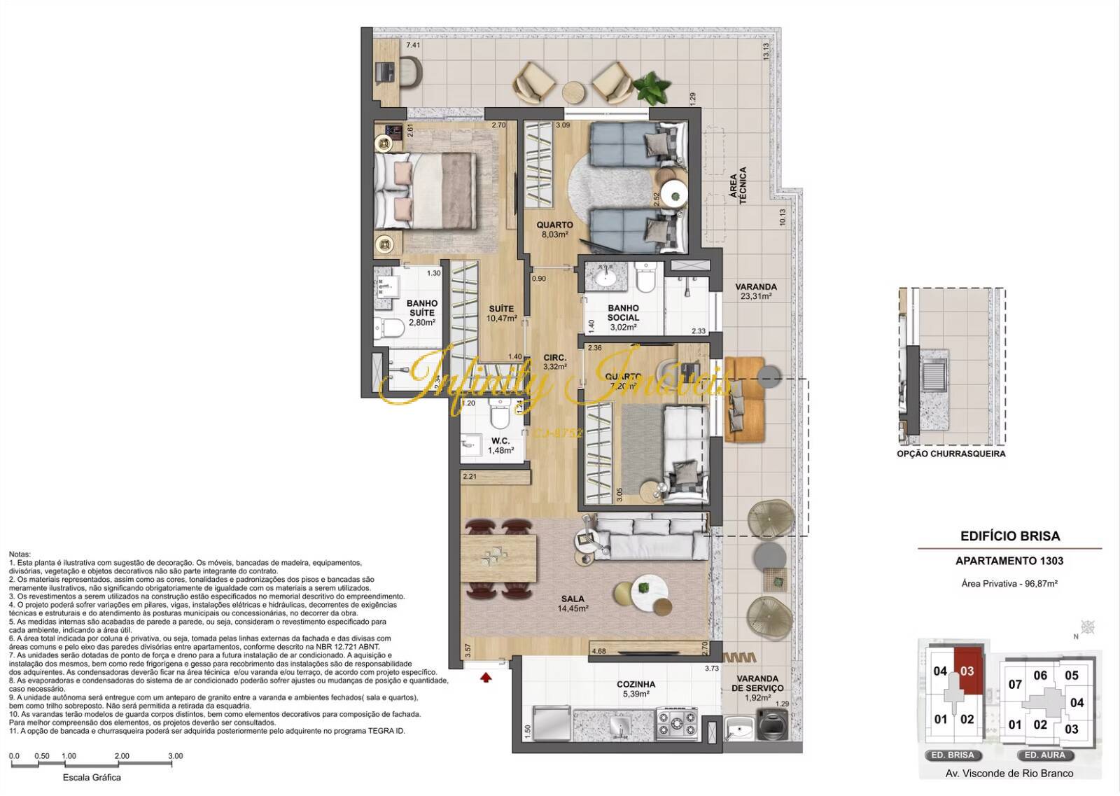 Apartamento, 3 quartos, 92 m² - Foto 37