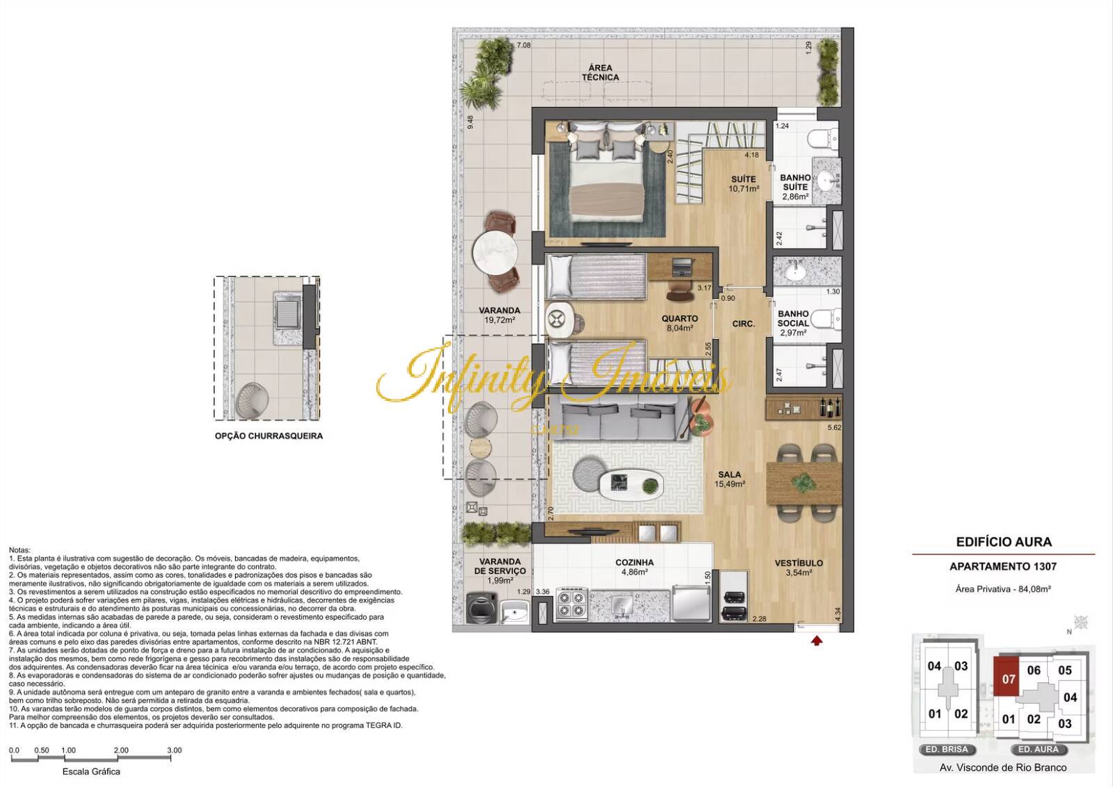 Apartamento, 3 quartos, 92 m² - Foto 40