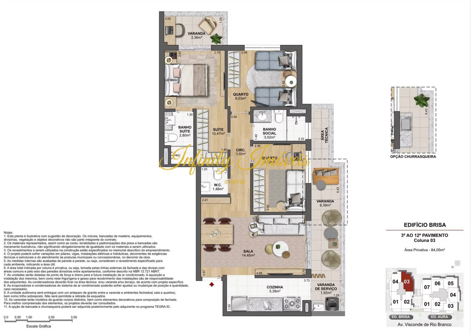 Apartamento, 3 quartos, 92 m² - Foto 36