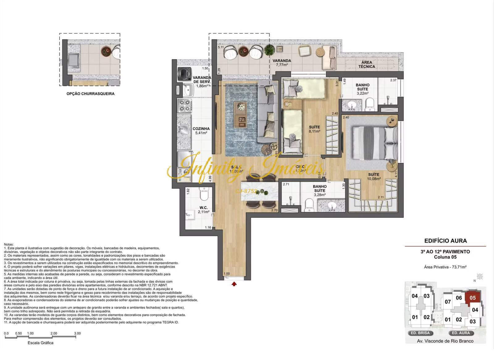 Apartamento, 3 quartos, 92 m² - Foto 43