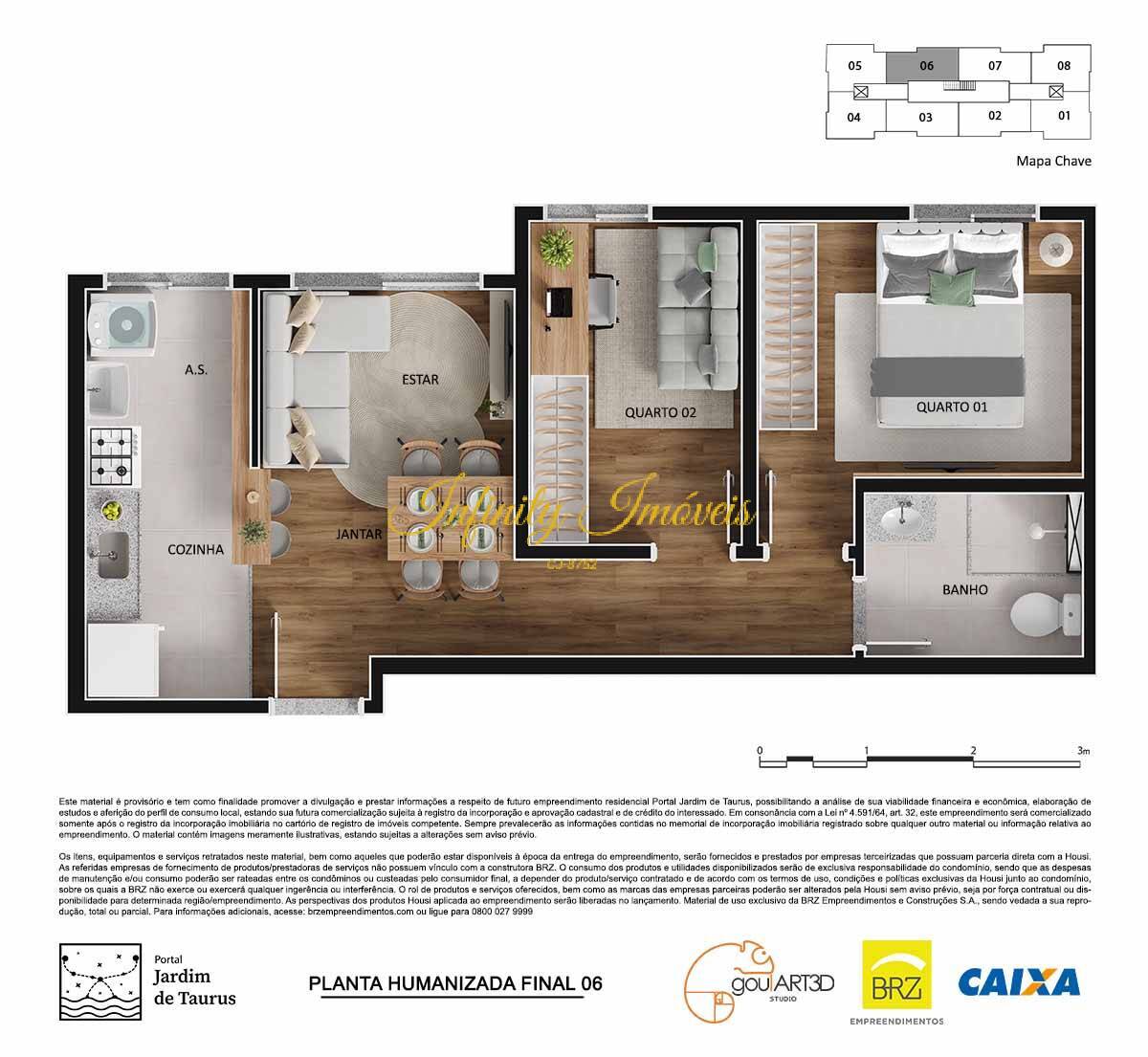 Apartamento, 1 quarto, 43 m² - Foto 18