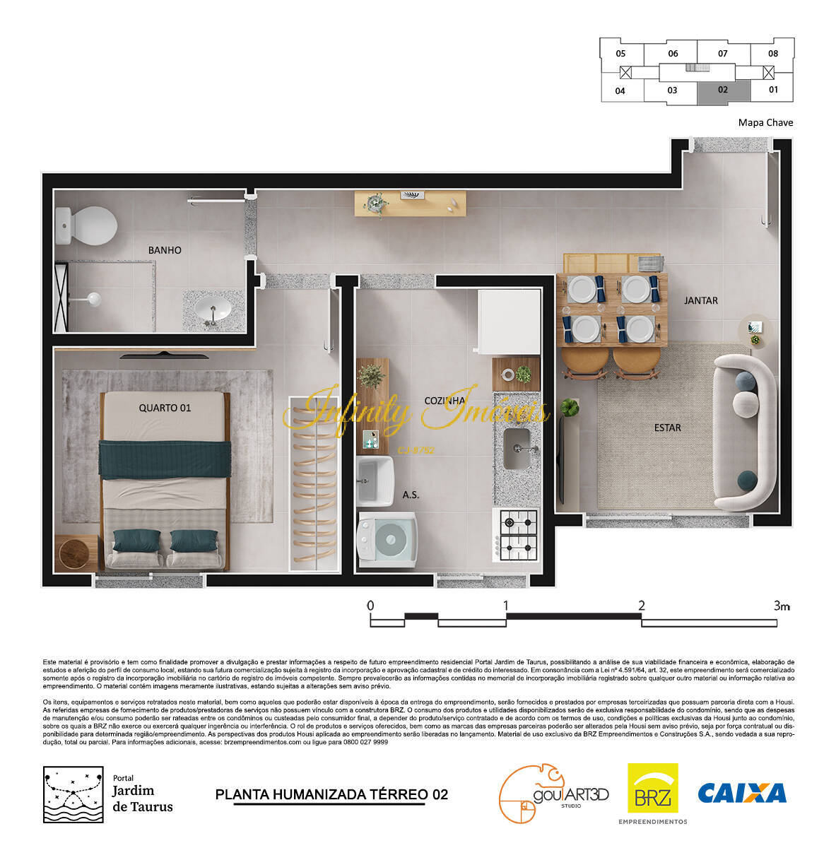 Apartamento, 1 quarto, 43 m² - Foto 21
