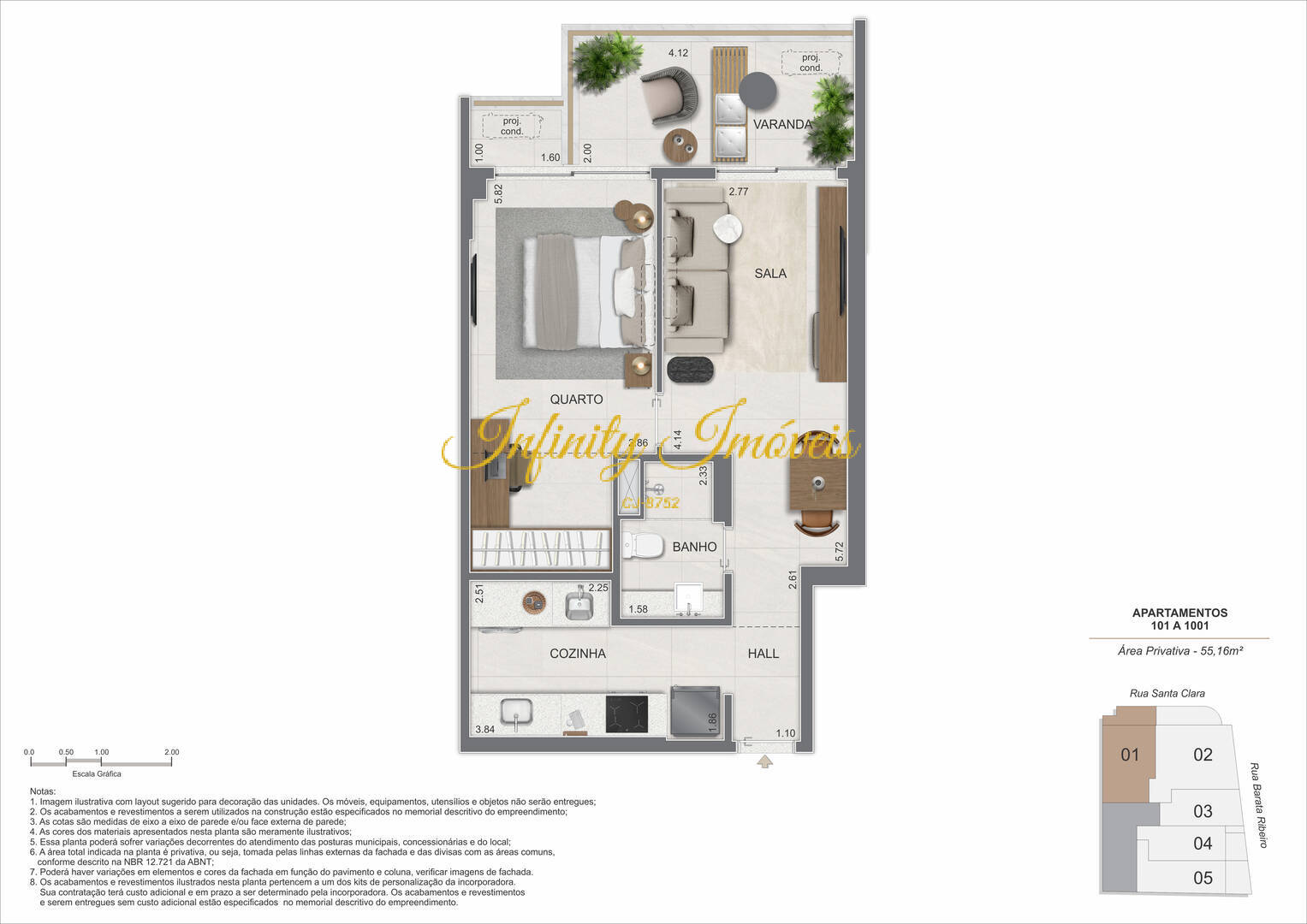 Apartamento, 2 quartos, 75 m² - Foto 12
