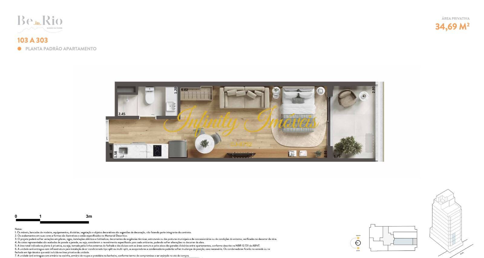 Apartamento, 1 quarto, 39 m² - Foto 18