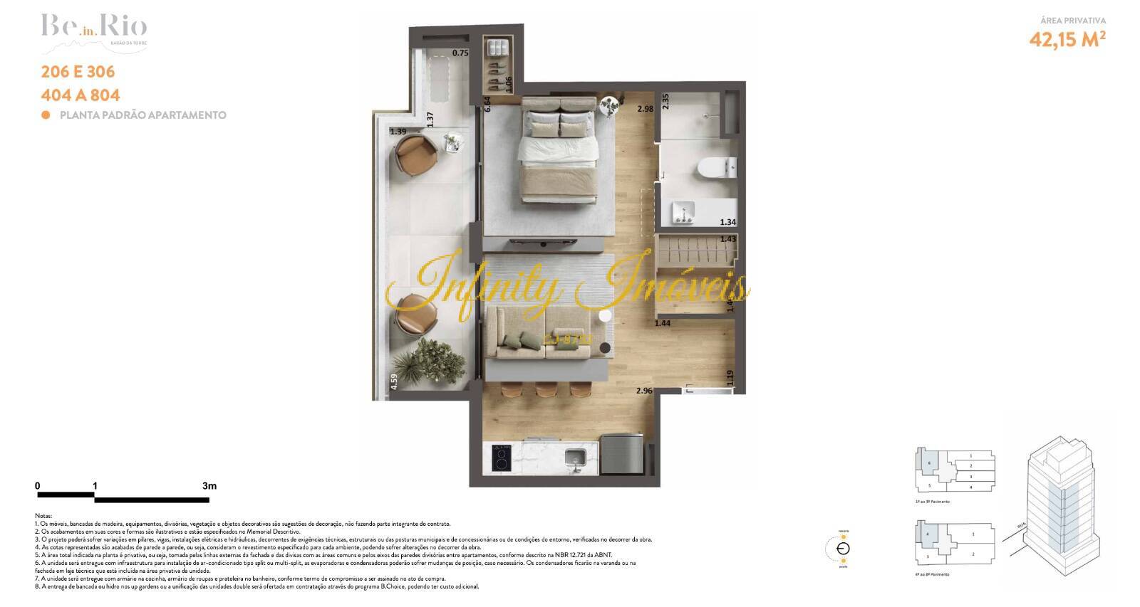 Apartamento, 1 quarto, 39 m² - Foto 16