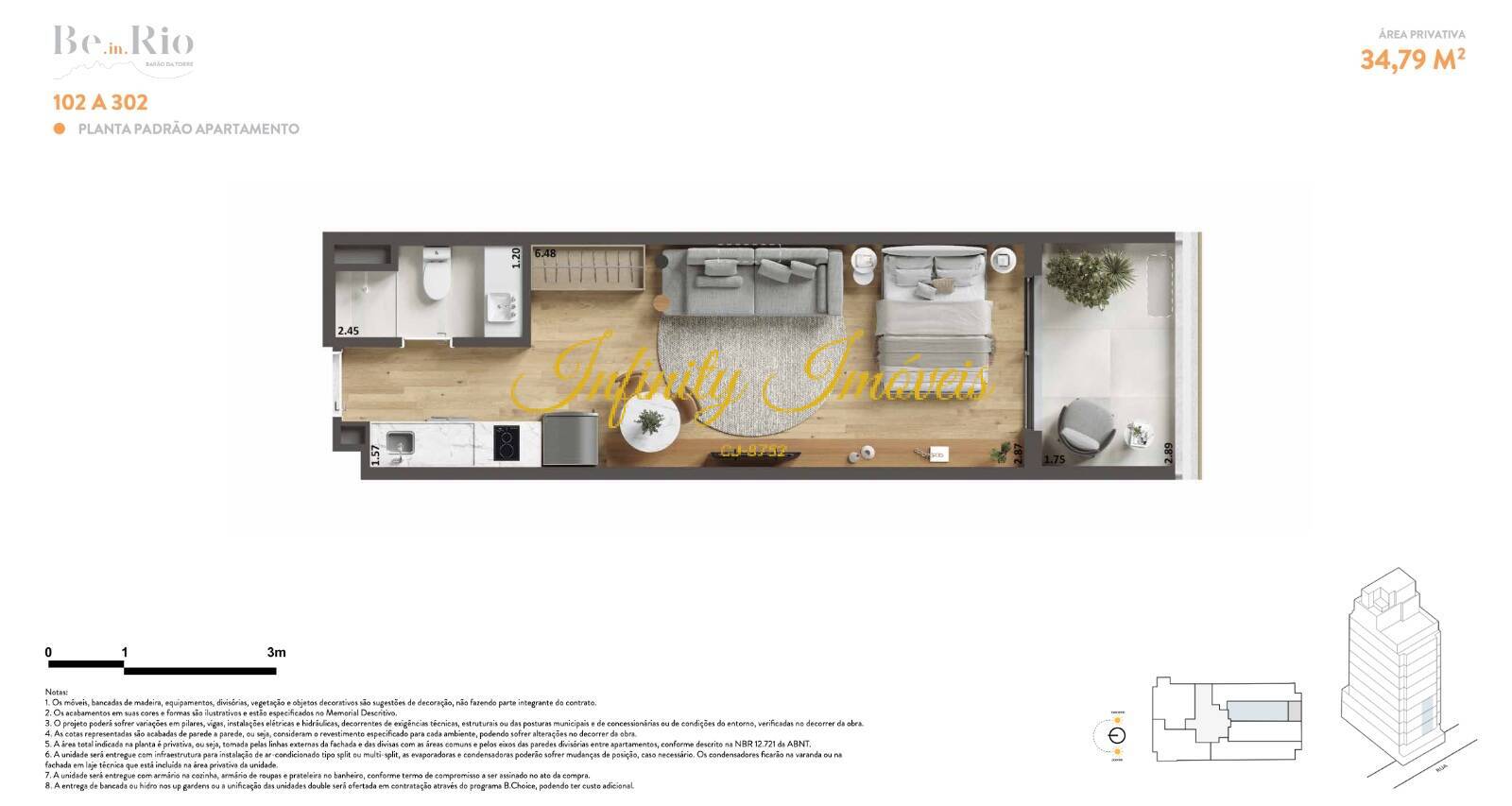 Apartamento, 1 quarto, 42 m² - Foto 17