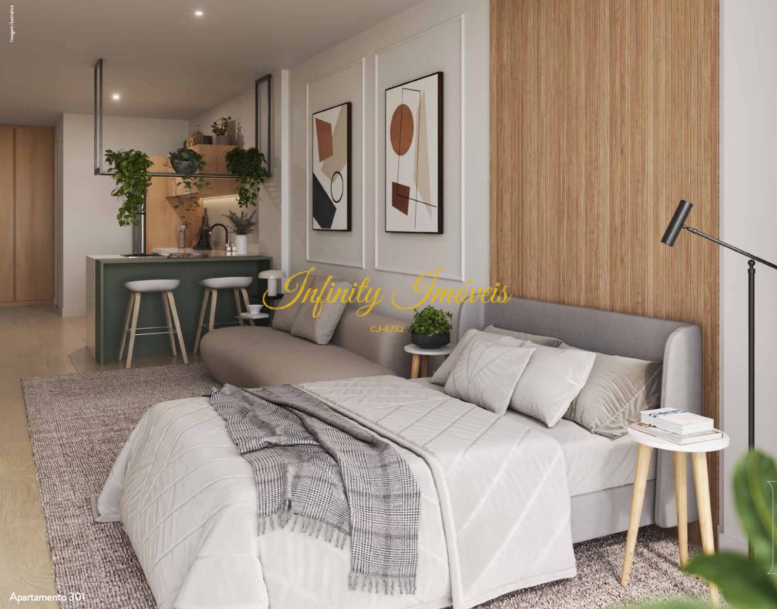 Apartamento, 1 quarto, 42 m² - Foto 3