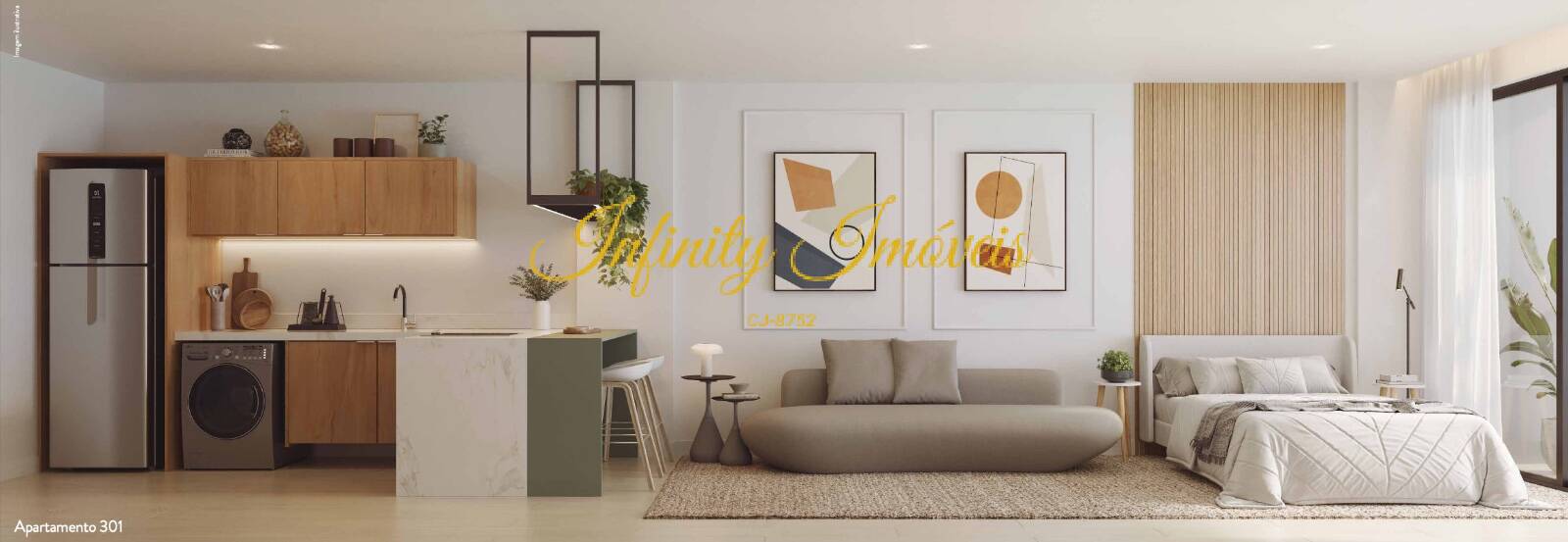 Apartamento, 1 quarto, 42 m² - Foto 4