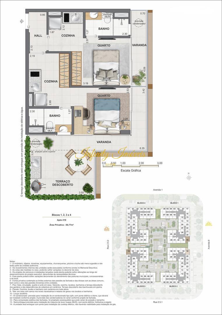 Apartamento, 1 quarto, 55 m² - Foto 47