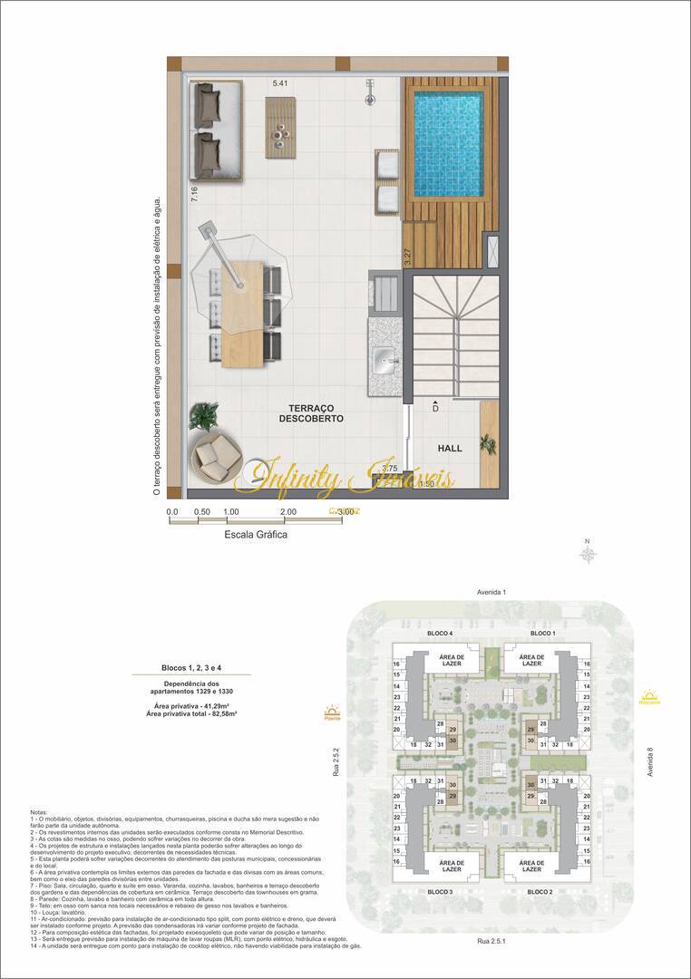 Cobertura, 1 quarto, 67 m² - Foto 55