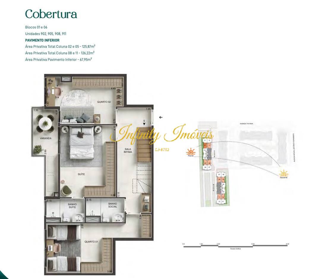 Apartamento, 3 quartos, 91 m² - Foto 55